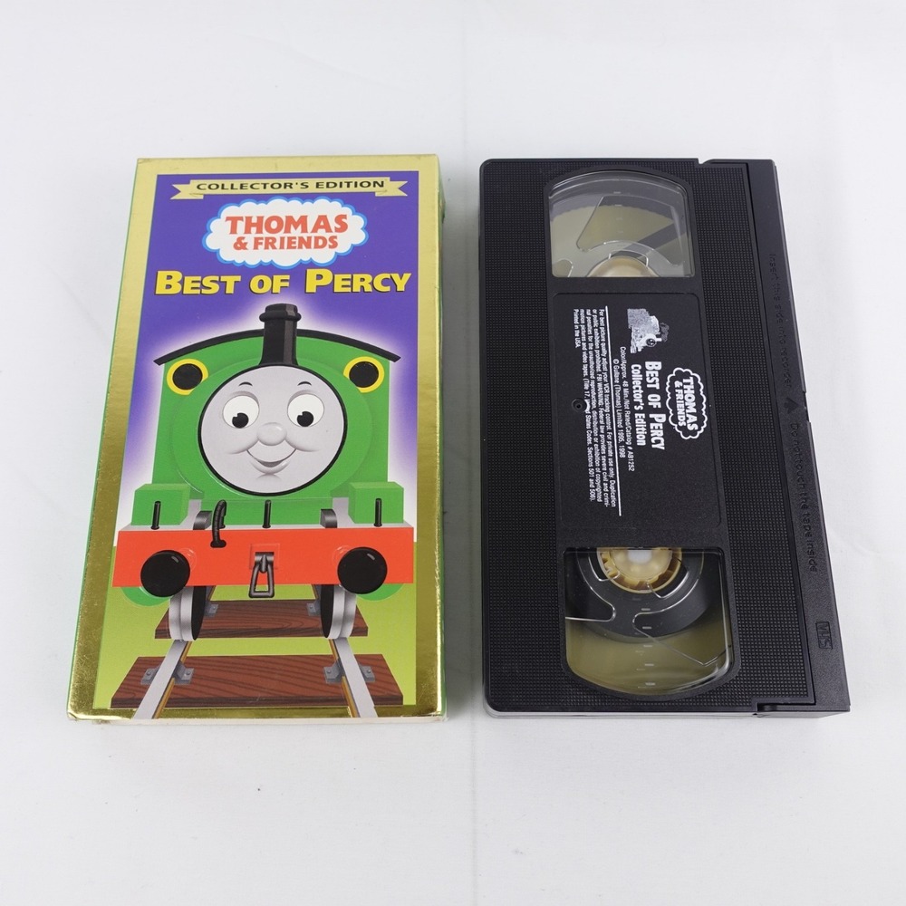 Thomas & Friends Best of Percy VHS Video Tape Collector's Edition Train Engine